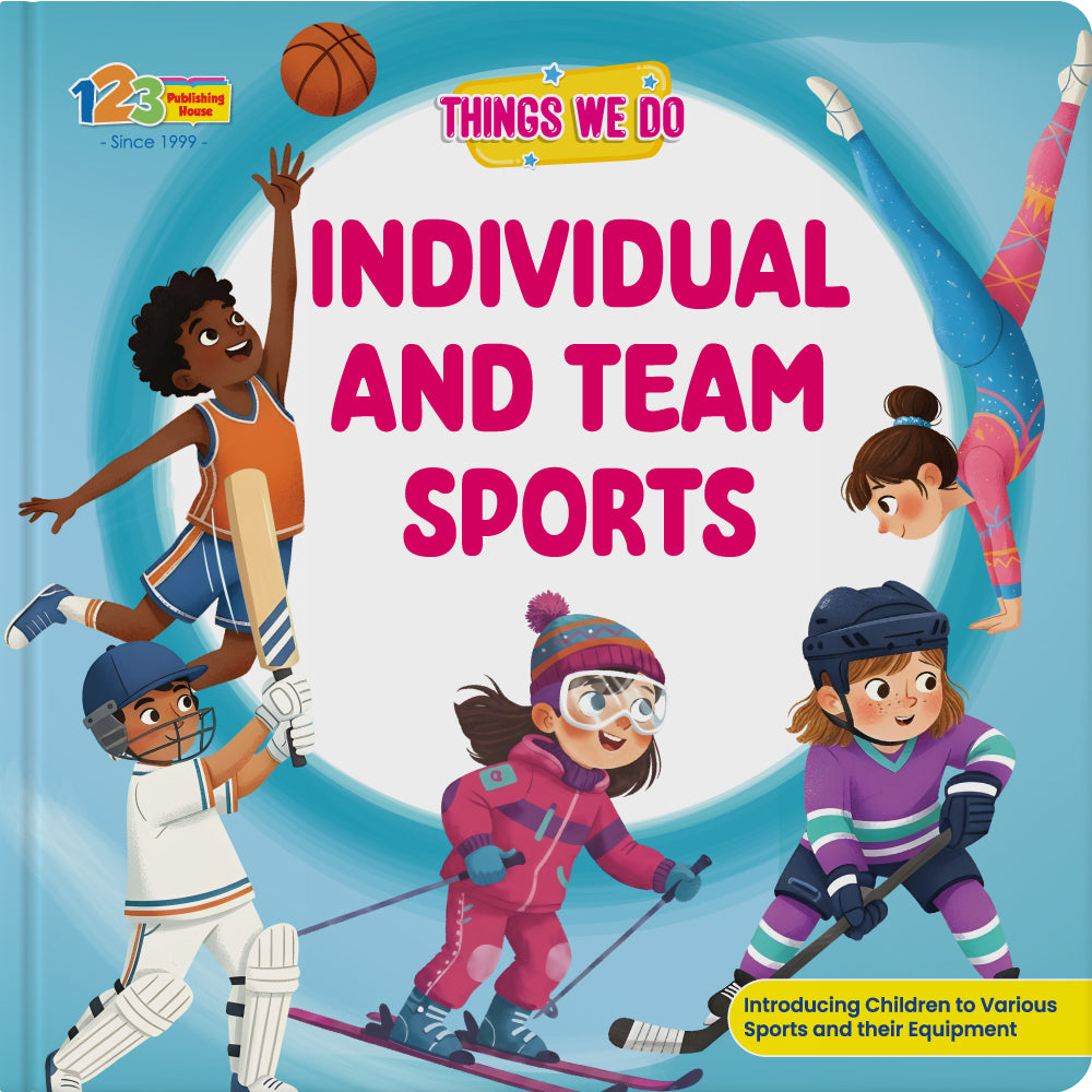 Individual and Team Sports – Book for Kids in English
