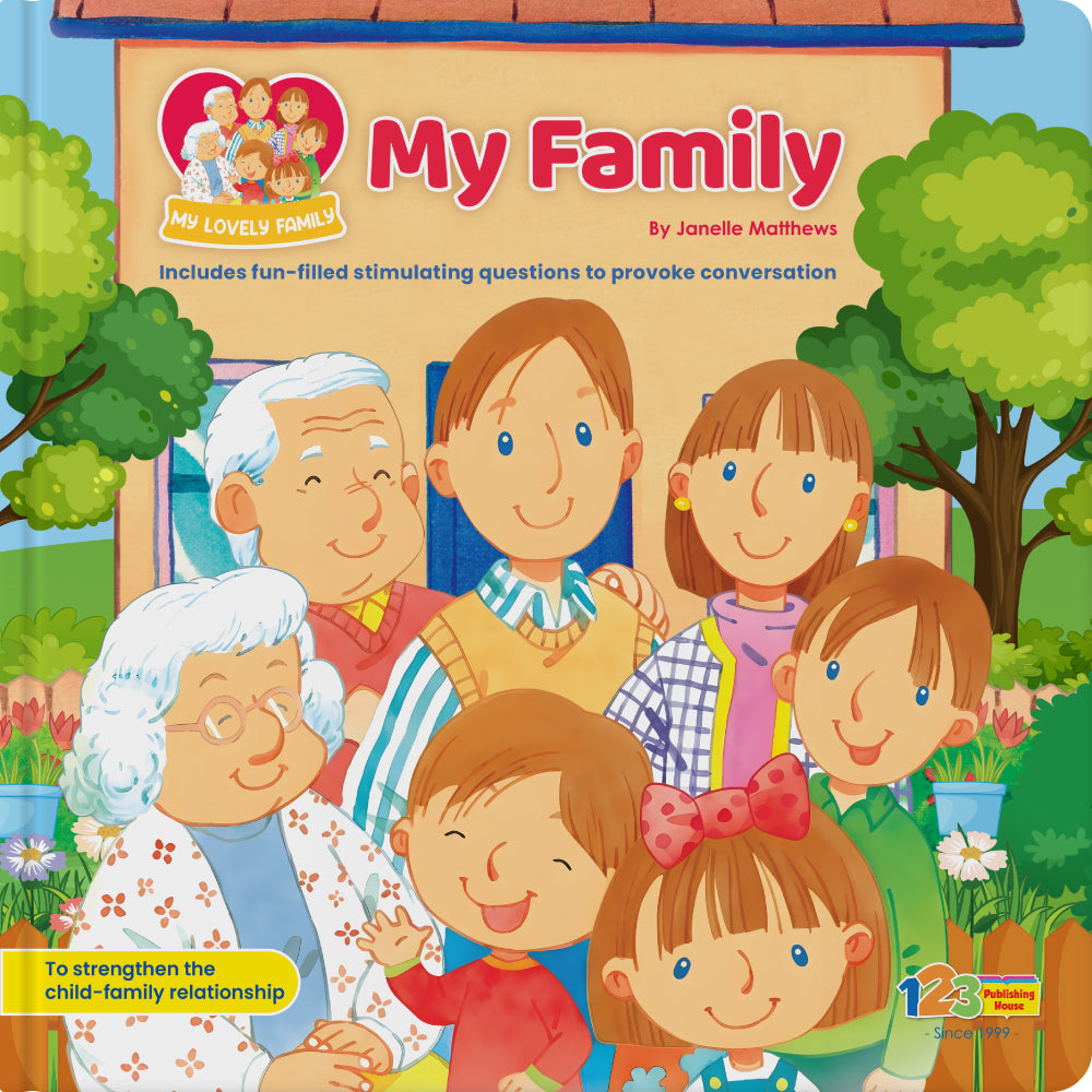 My Family – Book for Kids in English