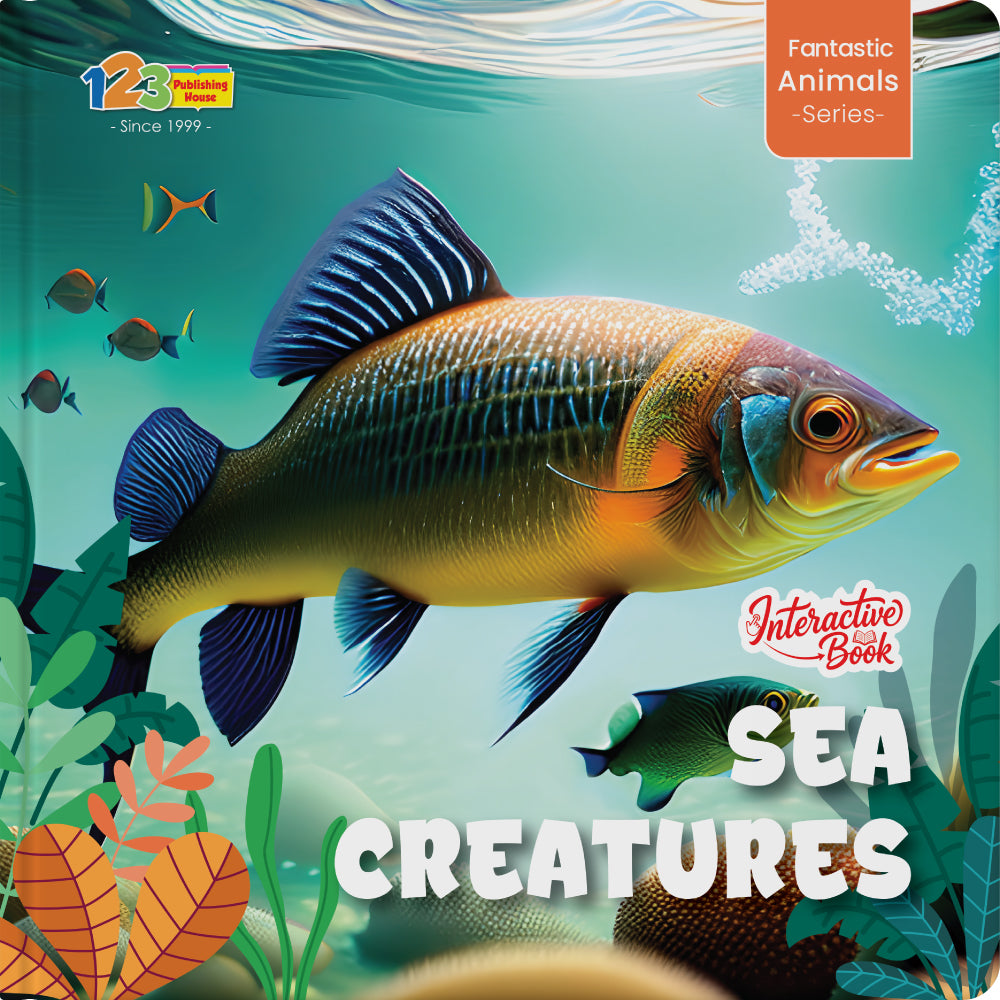 Sea Creatures – Book for Kids in English