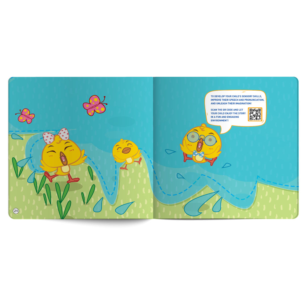 Three Chicks Go Exploring – Book for Kids in English