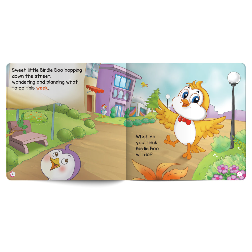 A Week With Birdie Boo – Book for Kids in English