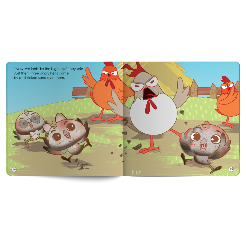 Three Chicks Go Exploring – Book for Kids in English