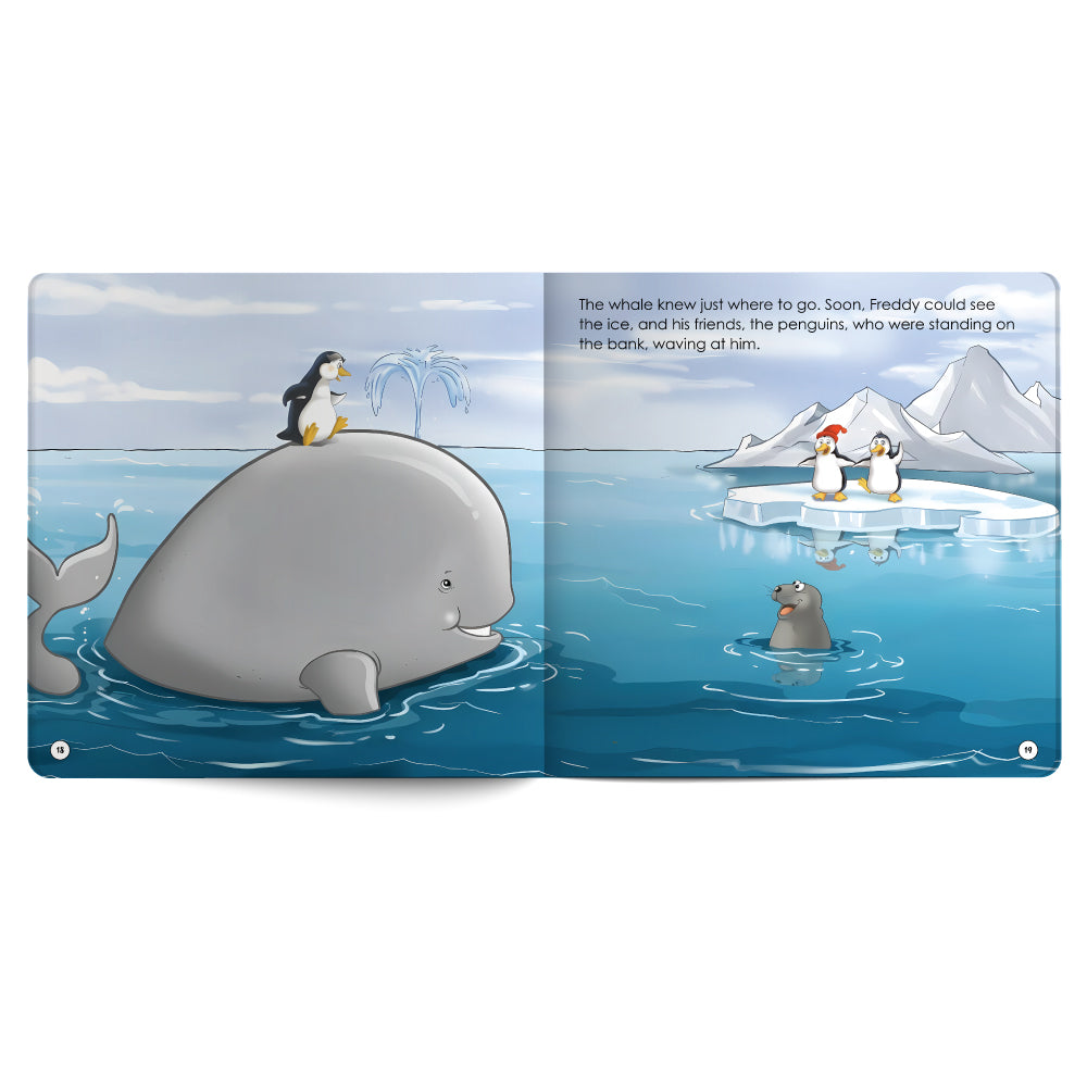 Freddy’s Great Journey to Africa – Book for Kids in English