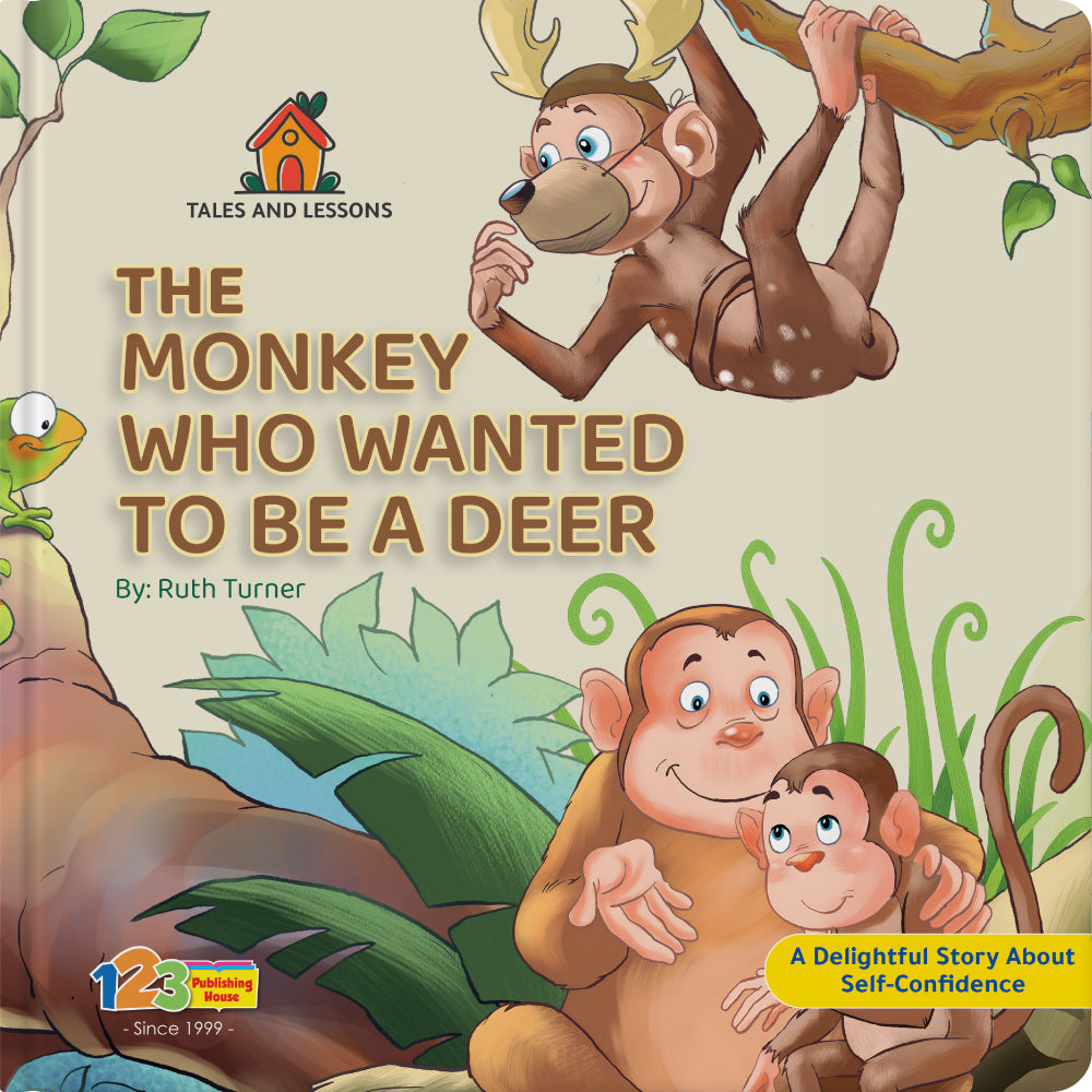The Monkey Who Wanted to Be A Deer – Book for Kids in English