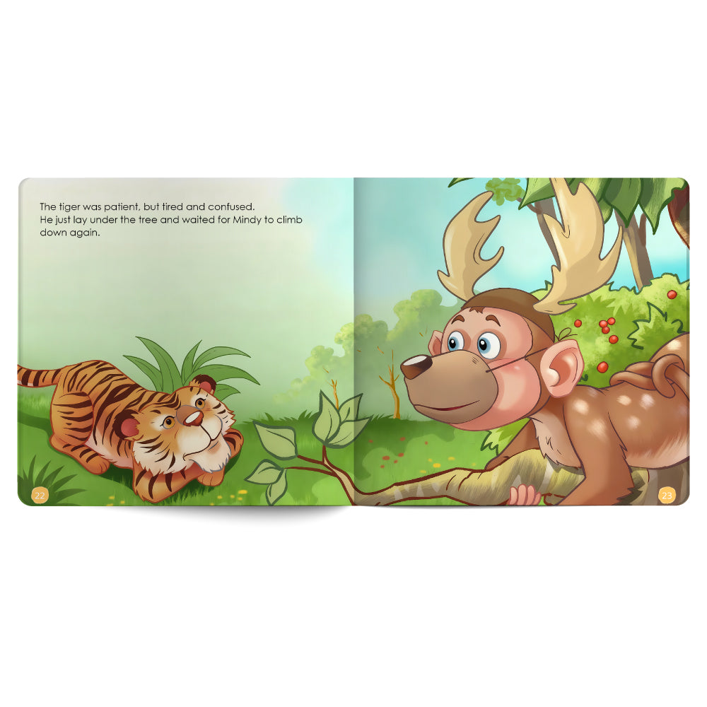 The Monkey Who Wanted to Be A Deer – Book for Kids in English