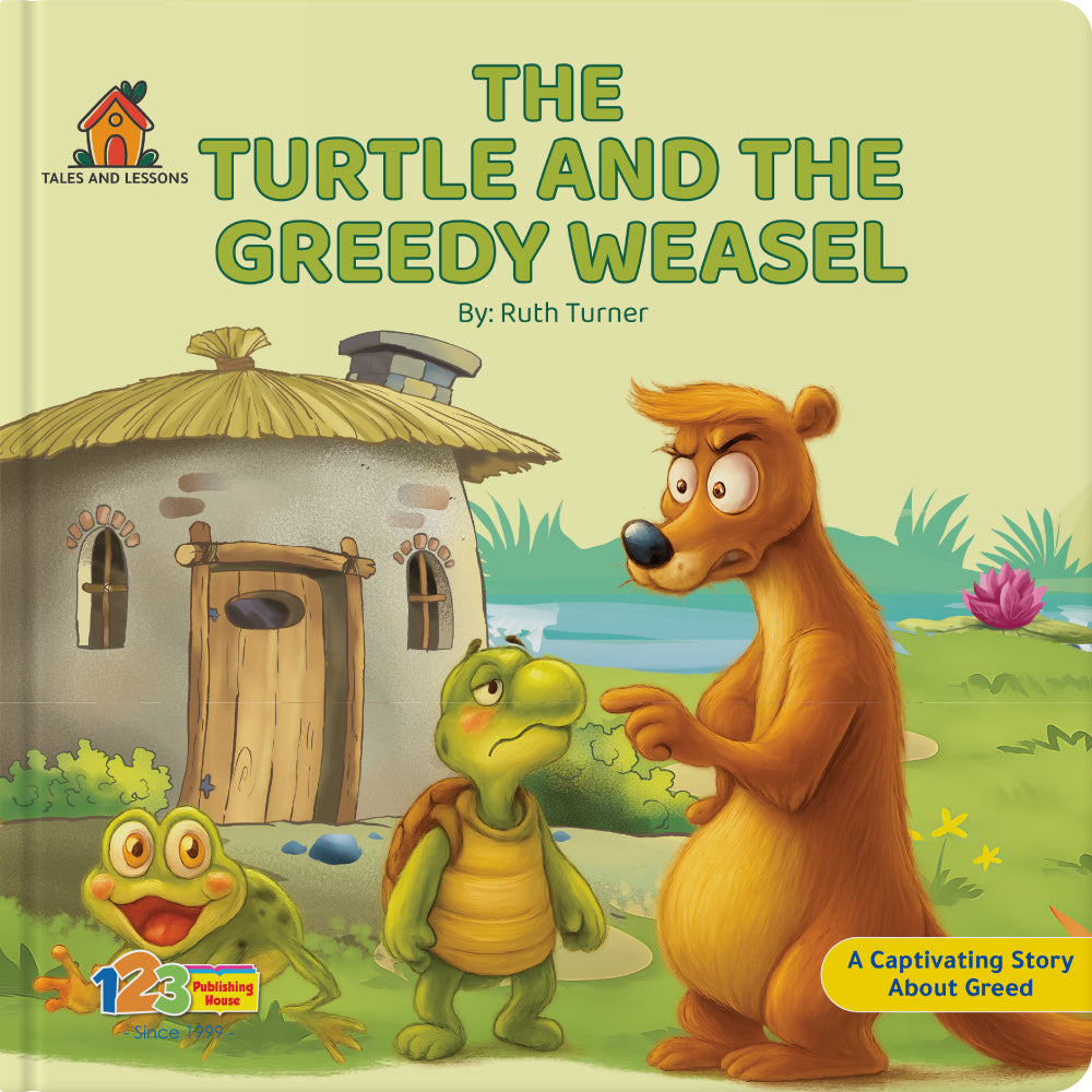 The Turtle And The Greedy Weasel – Book for Kids in English