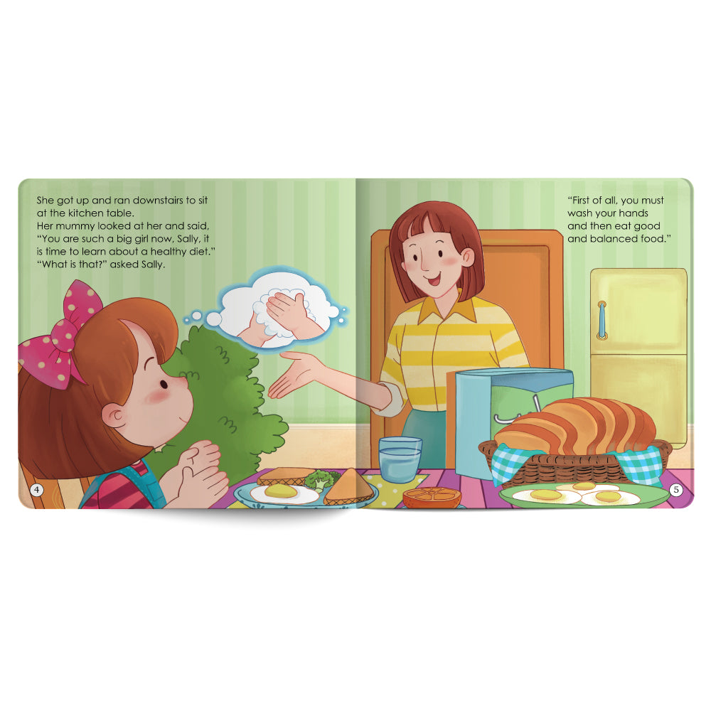 Have A Nice Meal Sally – Book for Kids in English