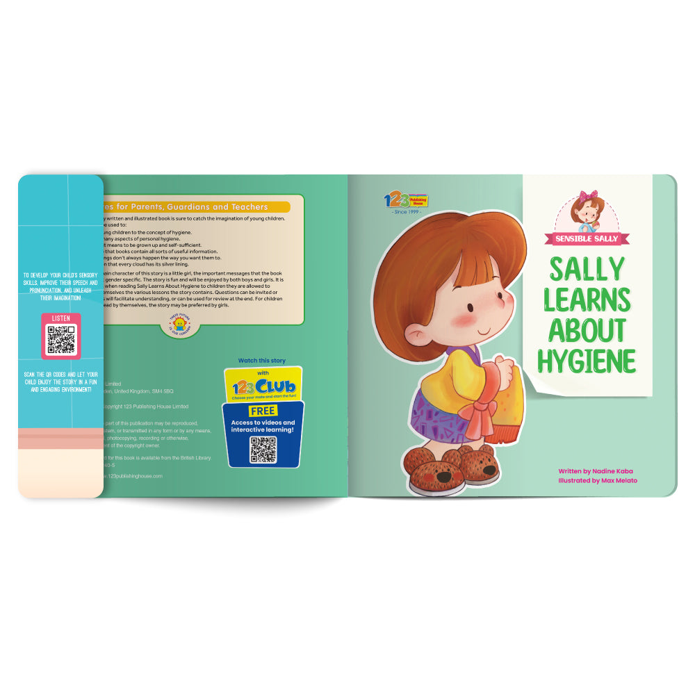 Sally Learns About Hygiene – Book for Kids in English