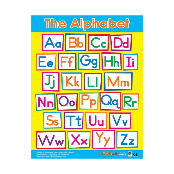 Wall chart for kids - Early Learning Charts (6 Wall Charts)